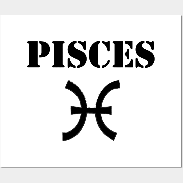 Pisces Army Style Wall Art by Carpe Tunicam